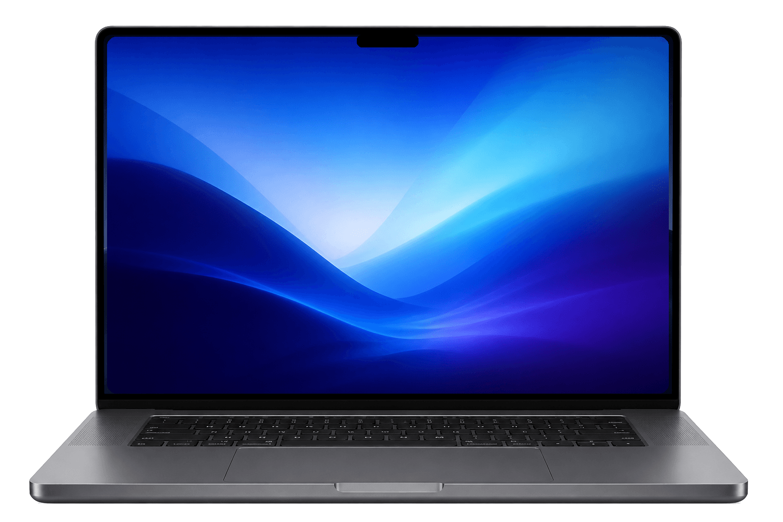 MacBook Pro showing Notch Space